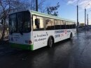 Размещение рекламы на бортах автобуса PROFMAX в Тюмени