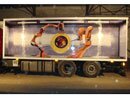 3D реклама на авто Scania сыр DziugaS 12.2011
