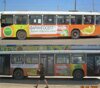 Реклама на транспорте. Размещение рекламы на Автобусах Ростова. 04.2008